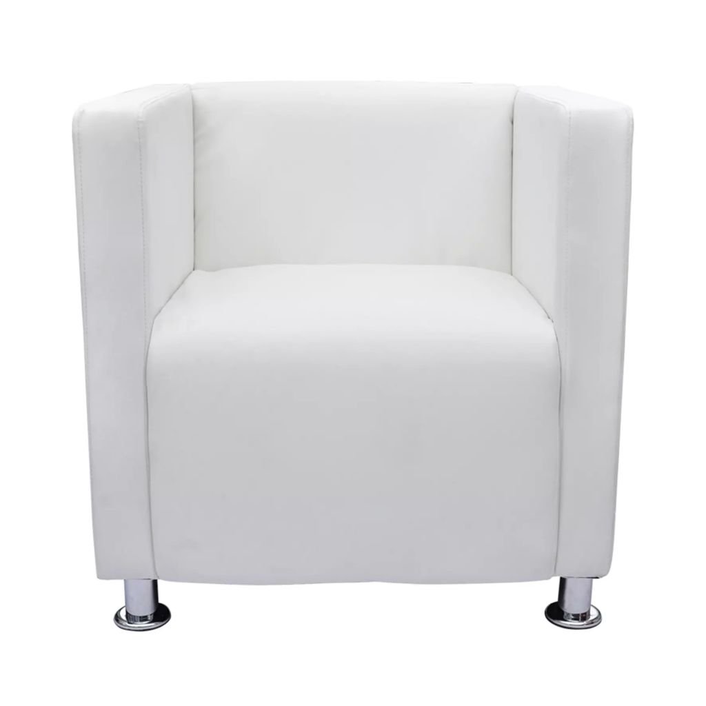 Best leather accent chair white