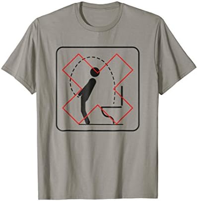 No peeing sign Funny T-shirt