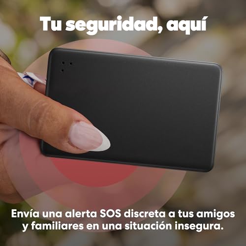 Tile Slim - Localizador Bluetooth para Carteras, Etiquetas de Equipaje, pasaportes y más. Compatible con iOS y Android. Paquete de 1 (Negro)