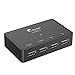 i-Blason 4 Port USB Travel Car Charger Hub [12V 10A 120W] 4 Ft Detachable Power Cord for iPhone 7, 6, 6S, 6 Plus, iPad Air, Mini, Galaxy S6,Other Mobile Phone and Android device and Tablets Adapter