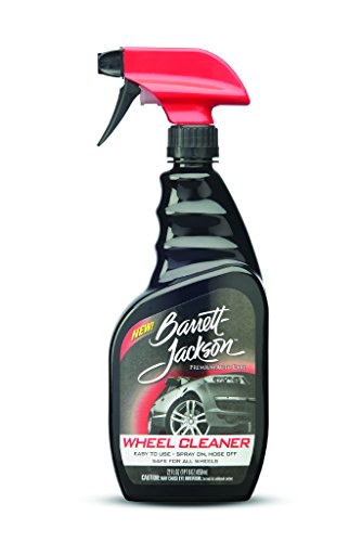Barrett-Jackson Wheel Cleaner - Chrome and Aluminum Wheel Cleaner - Rim and Tire Cleaner - for Premium Wheel Cleaning and Rim Polishing, 9955, 22 oz.