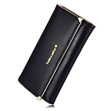 Leiwo Women' Lady Leather Purse Credit Card Clutch Holder Wallet
