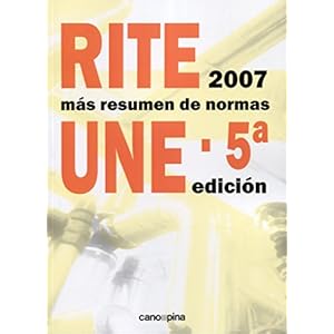 RITE 2007 con resumen de normas UNE