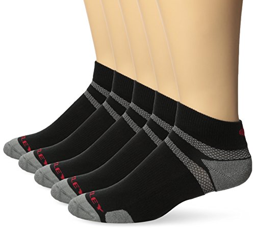 Oakley Men's Golf Low Cut Socks (2 Pack), Jet Black, Large
