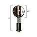 Krator Motorcycle 4 pcs Smoke Bullet Turn Signals Lights Compatible with Suzuki Intruder Volusia VS 700 750 800 1400 1500