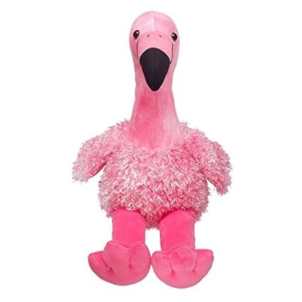 flamingo teddy bear