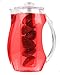 Estilo Acrylic Fruit Infusion Pitcher with Ice Core 2 Liter (72 oz/2.1 quart)