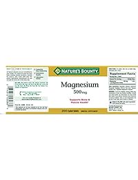 Natures Bounty, óxido de magnesio de alta potencia, 16.9 onzas, 74312530869, 1, 1