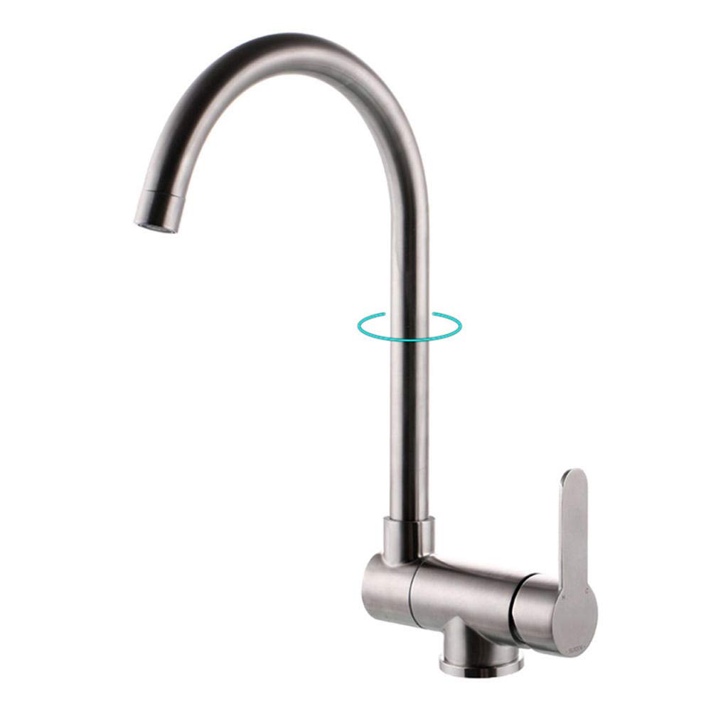 grifo cocina abatible ventana Cocina de acero inoxidable 304 grifo