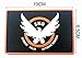 3pcs AIRSOFT -GAME -COSPLAY THE DIVISION SHD RUBBER 3D PVC BADGE MORCLA VELCRO PATCH (4)