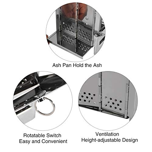 folding backpacking stove