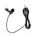 MUXMA Omnidirectional Professional Grade Lavalier Condenser Microphone- Easy Lapel Clip On System- Perfect Hands Free Recording for Youtube -is compatible with Apple iPhone and CTIA Compatible Device