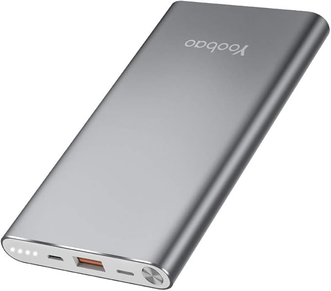 Yoobao Power Banks 10000mAh Portable Phone Charger Ultra Thin Battery Pack with Dual Input for
