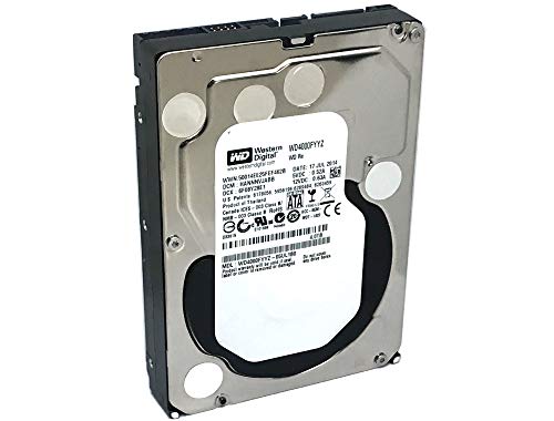 Western Digital RE 4TB 7200RPM 64MB Cache SATA 6.0Gb/s 3.5" Enterprise Internal Hard Drive (WD4000FYYZ) OEM - 3 Years Warranty
