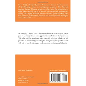 Managing Oneself (Harvard Business Review Classics)