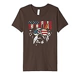 Kids English Bulldog Shirt Funny Patriotic BBQ Tee