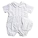 Petit Ami Baby Boys' Pique Christening Knicker with Hat, 12 Months, White