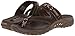 Skechers Women's Reggae Trailway Flip Flop, Chocolate/Cream, 7 M US