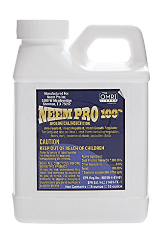 Neem Pro 100% 8 ounce bottle