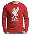 Anfield Shop Liverpool FC Liverbird Red Long-Sleeve T-Shirt