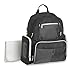 Graco Gotham Smart Organizer System - Baby Diaper Bag Backpack - Large, Roomy Bag with Wipeable Changing Pad - Black and Grey