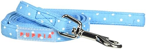 Puppia Dotty Lead Leashes, Medium, Sky Blue