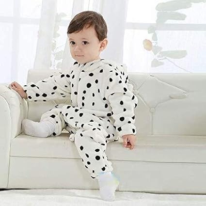 Bebé Costume Leopardo bianco bambino bambina vestito carnevale costumino  Neonato Pile Tuta Tutina Bianco 0 6 mesi travestimento Cosplay per natale o  compleanno in peluche adatto anche come pigiamone urban-earth.co.uk
