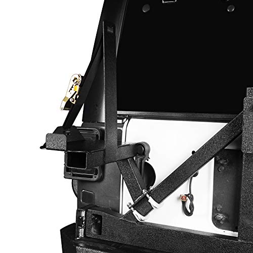 u-Box Jeep Wrangler JK Spare Tire Jerry Can Mount Fit 5.3 Gallon (Jeep Wrangler JK 07-18)