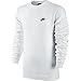 Nike Men's Sportswear Crew White/Black Size Large