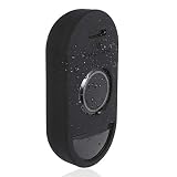 Protective Silicone Cover compatible with Arlo Audio Doorbell - Accessorize and protect your audio doorbell (Black)