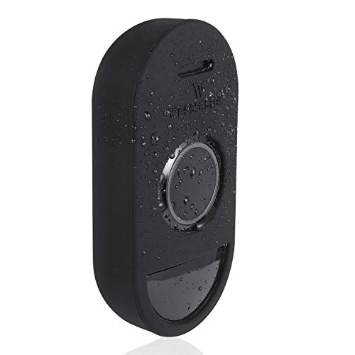Protective Silicone Cover compatible with Arlo Audio Doorbell - Accessorize and protect your audio doorbell (Black)