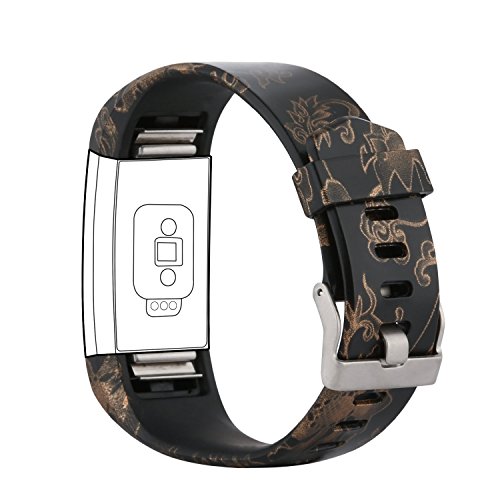 image for honecumi Compatible Fitbit Charge 2 Watch Bands Strap Replacement Acce