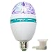 BOYON Stage Light Bulb, Party Light, Rotating LED Strobe Bulb with Screw Base (Multi Changing Color, RGB, Energy Saving, 3W) Best for Party, Disco Club Bar,DJ. Ball…