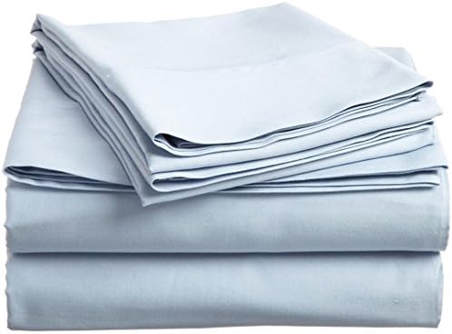 Awesome bedding 400-Thread Count Hotel New 100% Egyptian Cotton-Rich Sheet Set (4-Piece) California-King,Light Blue