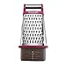 KitchenAid Gourmet 4-Sided Stainless Steel Box Grater with Detachable Storage Container
