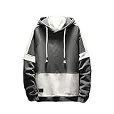 Sunhusing Fashion Men's Simple Stitching Contrast