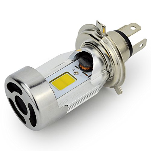 Safego Motorcycle H4 LED Headlight Bulb H/L High Low Dual Beam 20W