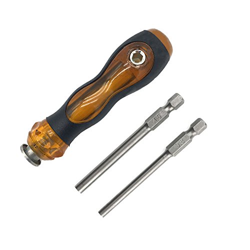 Hardened Steel Screwdriver Set, Taessv 3.8mm and 4.5mm Tools with Quick Release Screwdriver Bit Holder for opening Nintendo Brands NES, SNES, N64, Gamecube, Gameboy, Sega Brands, TurboGrafx - Thumbnail 6