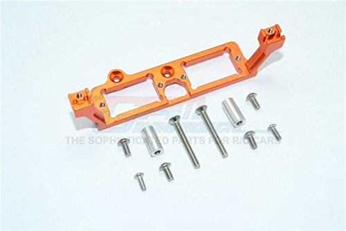 Traxxas TRX-4 Trail Defender Crawler Upgrade Parts Aluminum Front And Rear Gear Box 2-Speed Diff Lock Servo Mount - 1Pc Set Orange