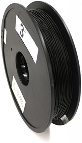 3rDment Black 3D Printer Filaments - 1.75 mm PLA - Net Weight = 0.5 kg (1.1 lb), Compatible with All FDM 3D Printers - Replicator 2, Ultimaker 1, RepRap, Replicator 2x, Prusa i3, Mendel Prusa, Ultimaker 2, Replicator, Print/bot, Leapfrog Creatr, Zcorp, Solidoodle, UP! Plus, Form 1, Cube X, Up! Mini, Creator, Mende!Max, uPrint, PowerWasp, Dimension, Lulzbot, Felix 2.0