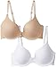 Vassarette Women's Convertible T-Shirt Bra 2 Pack 75760