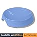 CatGuru New Premium Whisker Stress Relief Cat Food Bowl, Non-Skid Round Melamine Bowl for Multiple Cats