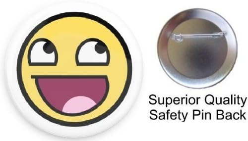 Amazon Com Rofl Face Roll On Floor Laughing 1 5 Pin Back