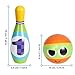 SGILE Bowling Play Set for Kids Boys Girls, Bowling Ball Game Indoor Outdoor Sports Toy for Birthday Present Gift, 6 Pins and 2 Balls