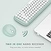Jelly-Comb-Wireless-Keyboard-and-Mouse-Set-24Ghz-Wireless-Cute-Retro-Round-Key-Caps-and-Ergonomic-Mouse-Combo-for-Windows-PC-Notebook-Laptop-UK-Layout-Green Jelly Comb Wireless Keyboard and Mouse Set, 2.4Ghz Wireless Cute Retro Round Key Caps and Ergonomic Mouse Combo for…