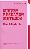 Survey Research Methods, Fowler, Floyd J., Jr., 0803932936