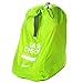 Gate Check Infant Car Seat Travel Bag, EleFox Durable Car Seat Bag Backpack with Attached Carrying Pouch for All Brand Car Seats (Light Green, Universal Fit)
