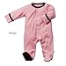 Babysoy Basic Snap Footie (3-6 Months, Lake Blue)