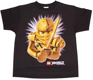 Lego Ninjago Golden Ninja Mask Boys T-shirt | Amazon price tracker