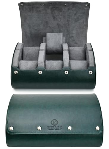 Watch Case for Men - Watch Roll Travel Case - Storage Organizer and Display - Mirage Watch Roll Case…